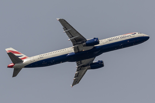 British Airways Airbus A321-200 G-MEDG at London Heathrow Airport (EGLL/LHR) British Airways Airbus A321-200 G-MEDG at London Heathrow Airport (EGLL/LHR)