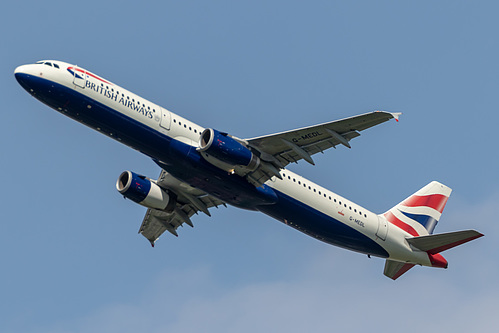 British Airways Airbus A321-200 G-MEDL at London Heathrow Airport (EGLL/LHR)