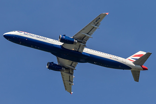 British Airways Airbus A321-200 G-MEDM at London Heathrow Airport (EGLL/LHR)