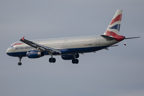 British Airways Airbus A321-200 G-MEDM at London Heathrow Airport (EGLL/LHR)