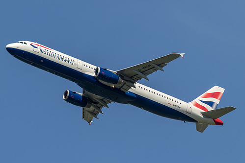 British Airways Airbus A321-200 G-MEDN at London Heathrow Airport (EGLL/LHR)