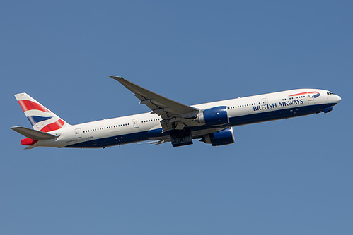 British Airways Boeing 777-300ER G-STBE at London Heathrow Airport (EGLL/LHR) British Airways Boeing 777-300ER G-STBE at London Heathrow Airport (EGLL/LHR)