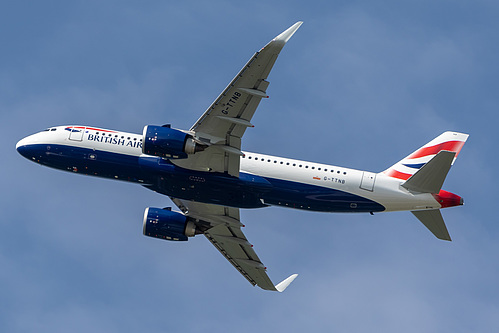 British Airways Airbus A320neo G-TTNB at London Heathrow Airport (EGLL/LHR) British Airways Airbus A320neo G-TTNB at London Heathrow Airport (EGLL/LHR)