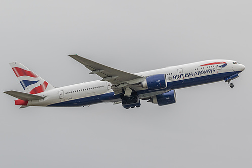 British Airways Boeing 777-200ER G-VIIC at London Heathrow Airport (EGLL/LHR)