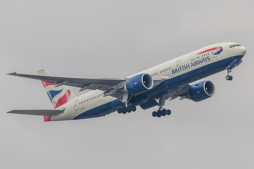 British Airways Boeing 777-200ER G-VIIN at London Heathrow Airport (EGLL/LHR) British Airways Boeing 777-200ER G-VIIN at London Heathrow Airport (EGLL/LHR)