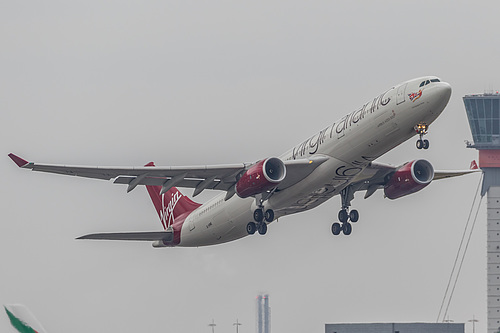 Virgin Atlantic Airbus A330-300 G-VINE at London Heathrow Airport (EGLL/LHR)