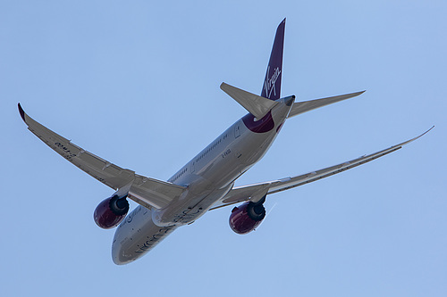 Virgin Atlantic Boeing 787-9 G-VWOO at London Heathrow Airport (EGLL/LHR)