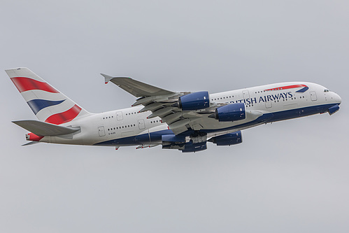 British Airways Airbus A380-800 G-XLEE at London Heathrow Airport (EGLL/LHR)