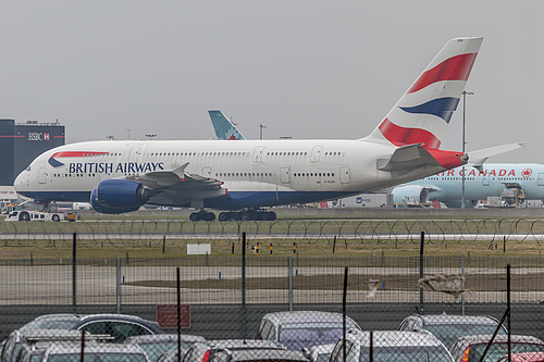 British Airways Airbus A380-800 G-XLEH at London Heathrow Airport (EGLL/LHR)