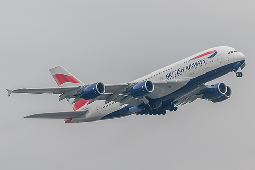 British Airways Airbus A380-800 G-XLEJ at London Heathrow Airport (EGLL/LHR) British Airways Airbus A380-800 G-XLEJ at London Heathrow Airport (EGLL/LHR)