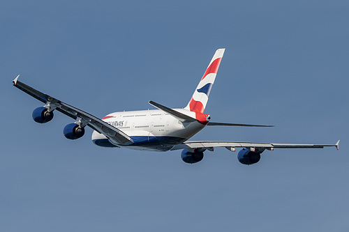 British Airways Airbus A380-800 G-XLEL at London Heathrow Airport (EGLL/LHR)