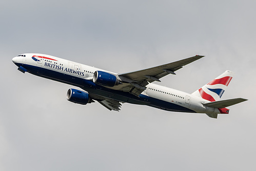 British Airways Boeing 777-200ER G-YMMG at London Heathrow Airport (EGLL/LHR)