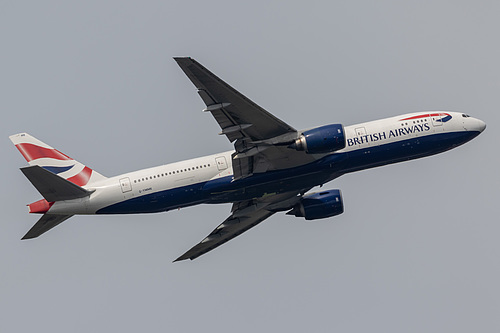 British Airways Boeing 777-200ER G-YMMK at London Heathrow Airport (EGLL/LHR)