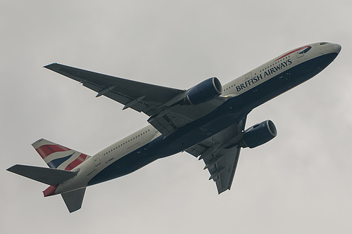British Airways Boeing 777-200ER G-YMMU at London Heathrow Airport (EGLL/LHR) British Airways Boeing 777-200ER G-YMMU at London Heathrow Airport (EGLL/LHR)