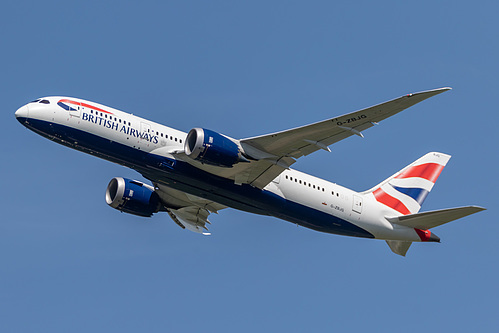 British Airways Boeing 787-8 G-ZBJG at London Heathrow Airport (EGLL/LHR) British Airways Boeing 787-8 G-ZBJG at London Heathrow Airport (EGLL/LHR)