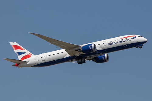 British Airways Boeing 787-9 G-ZBKJ at London Heathrow Airport (EGLL/LHR)