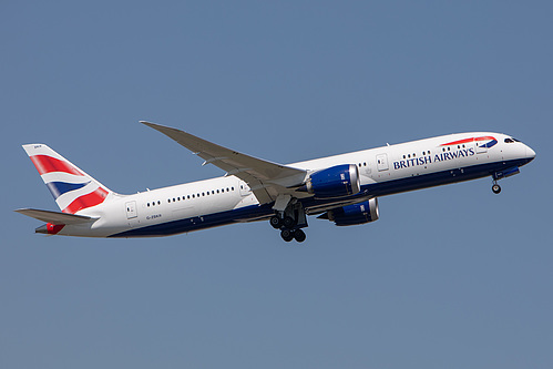 British Airways Boeing 787-9 G-ZBKR at London Heathrow Airport (EGLL/LHR)