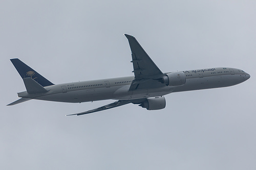 Saudia Boeing 777-300ER HZ-AK39 at London Heathrow Airport (EGLL/LHR)