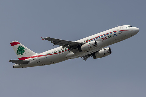 Middle East Airlines Airbus A320-200 OD-MRN at London Heathrow Airport (EGLL/LHR)