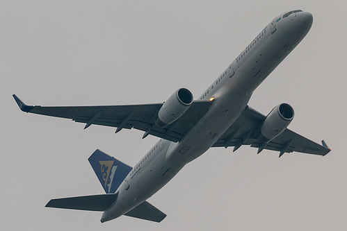 Air Astana Boeing 757-200 P4-MAS at London Heathrow Airport (EGLL/LHR)