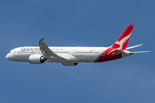 Qantas Boeing 787-9 VH-ZNA at London Heathrow Airport (EGLL/LHR)