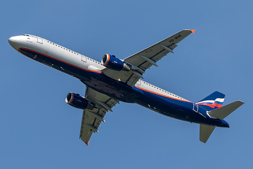 Aeroflot Airbus A321-200 VQ-BHK at London Heathrow Airport (EGLL/LHR)