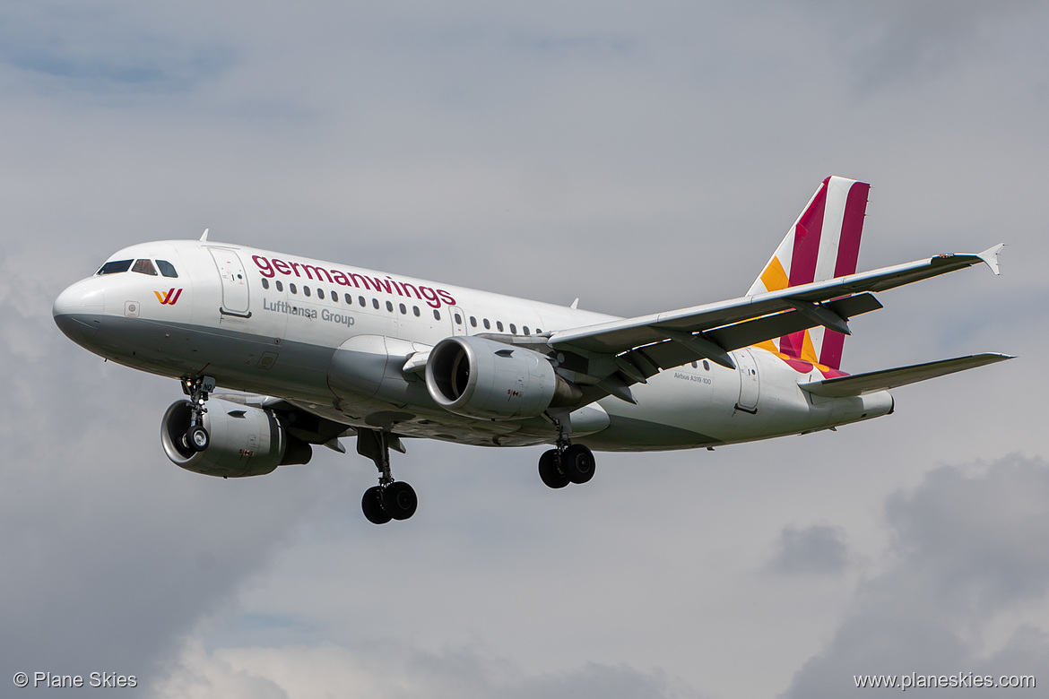 Germanwings Airbus A319-100 D-AKNQ at London Heathrow Airport (EGLL/LHR)