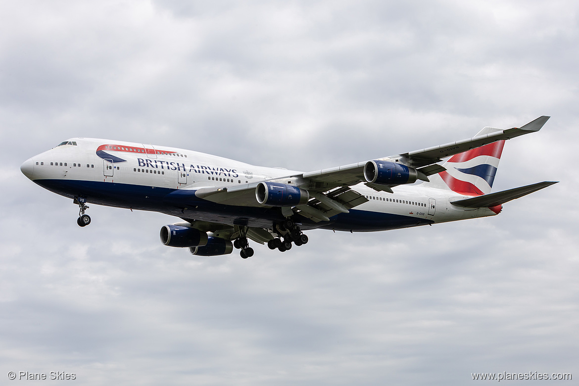 British Airways Boeing 747-400 G-CIVS at London Heathrow Airport (EGLL/LHR)