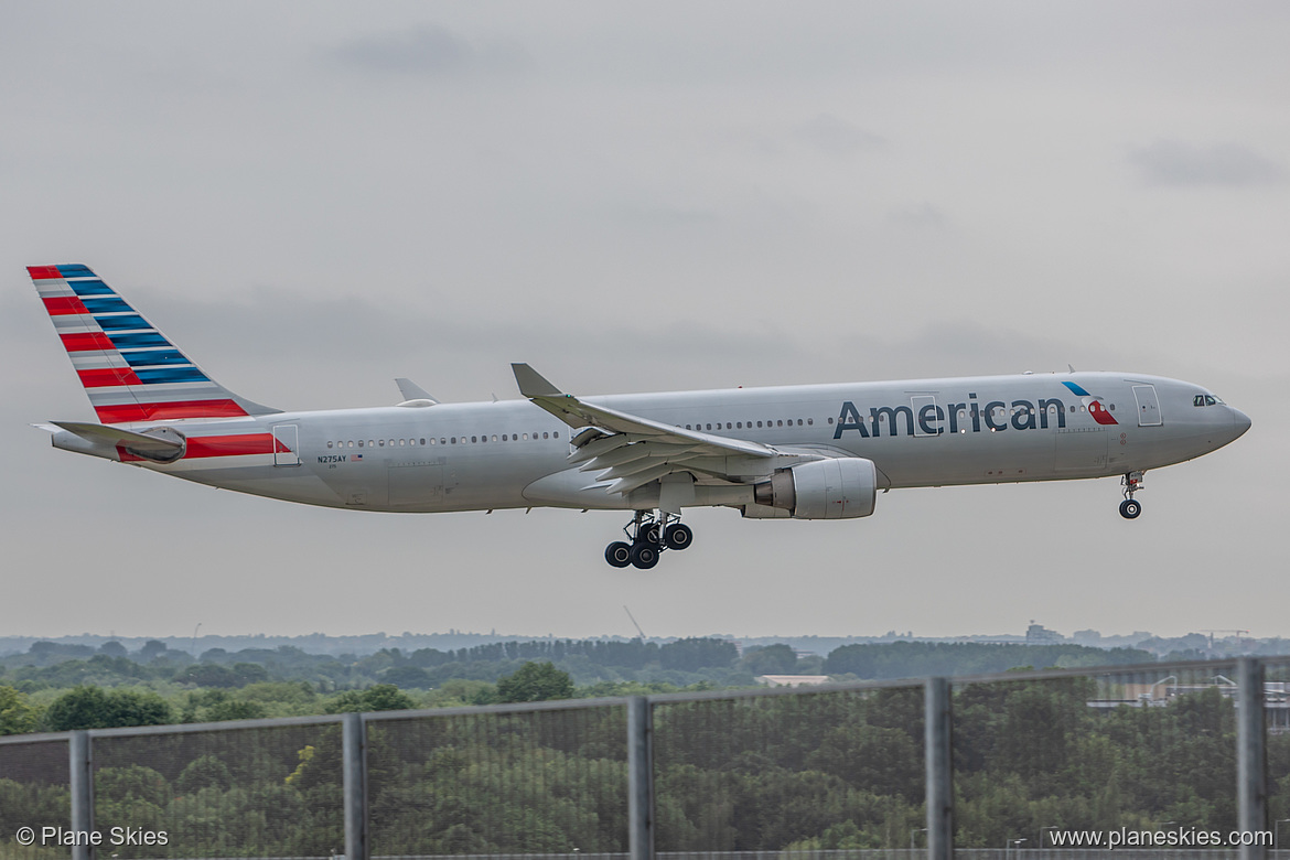 American Airlines Airbus A330-300 N275AY at London Heathrow Airport (EGLL/LHR)