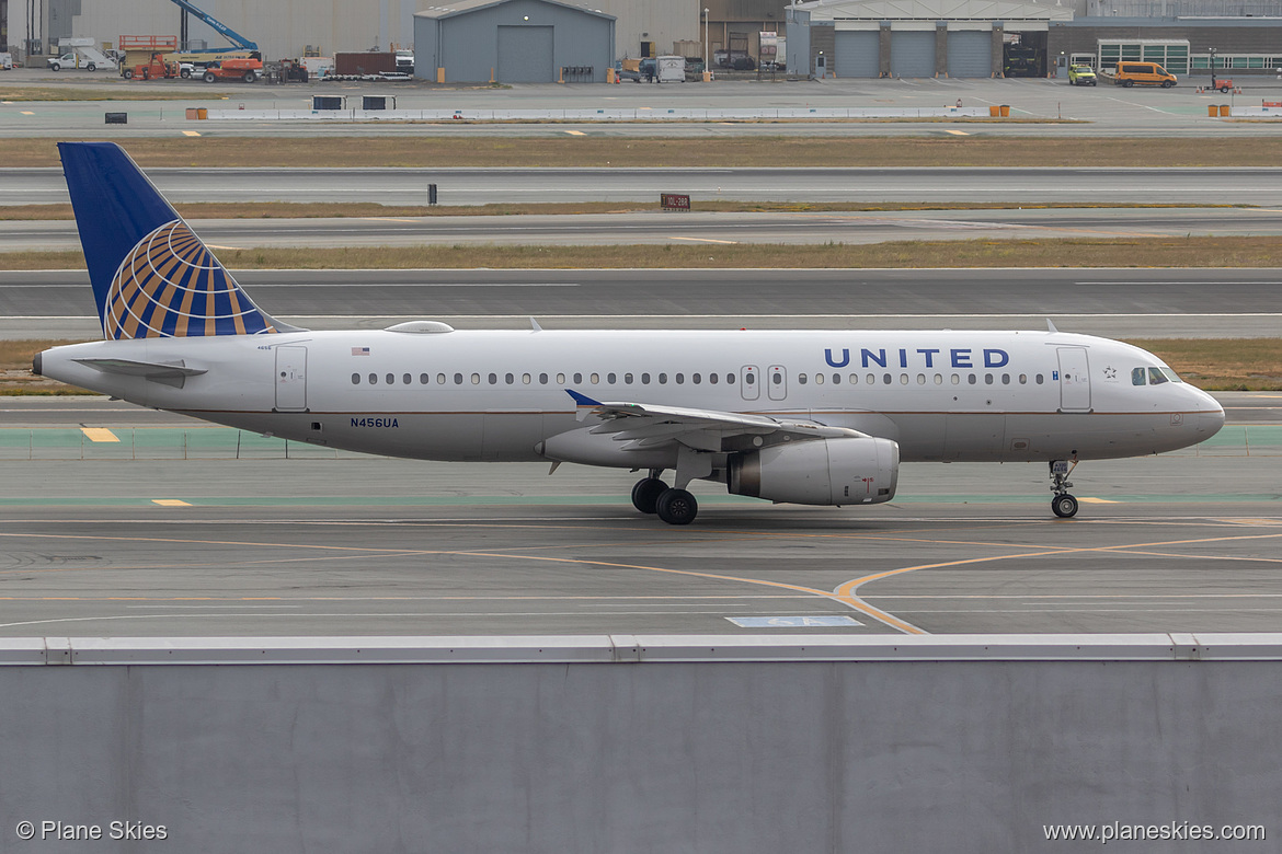 United Airlines Airbus A320-200 N456UA at San Francisco International Airport (KSFO/SFO) United Airlines Airbus A320-200 N456UA at San Francisco International Airport (KSFO/SFO)
