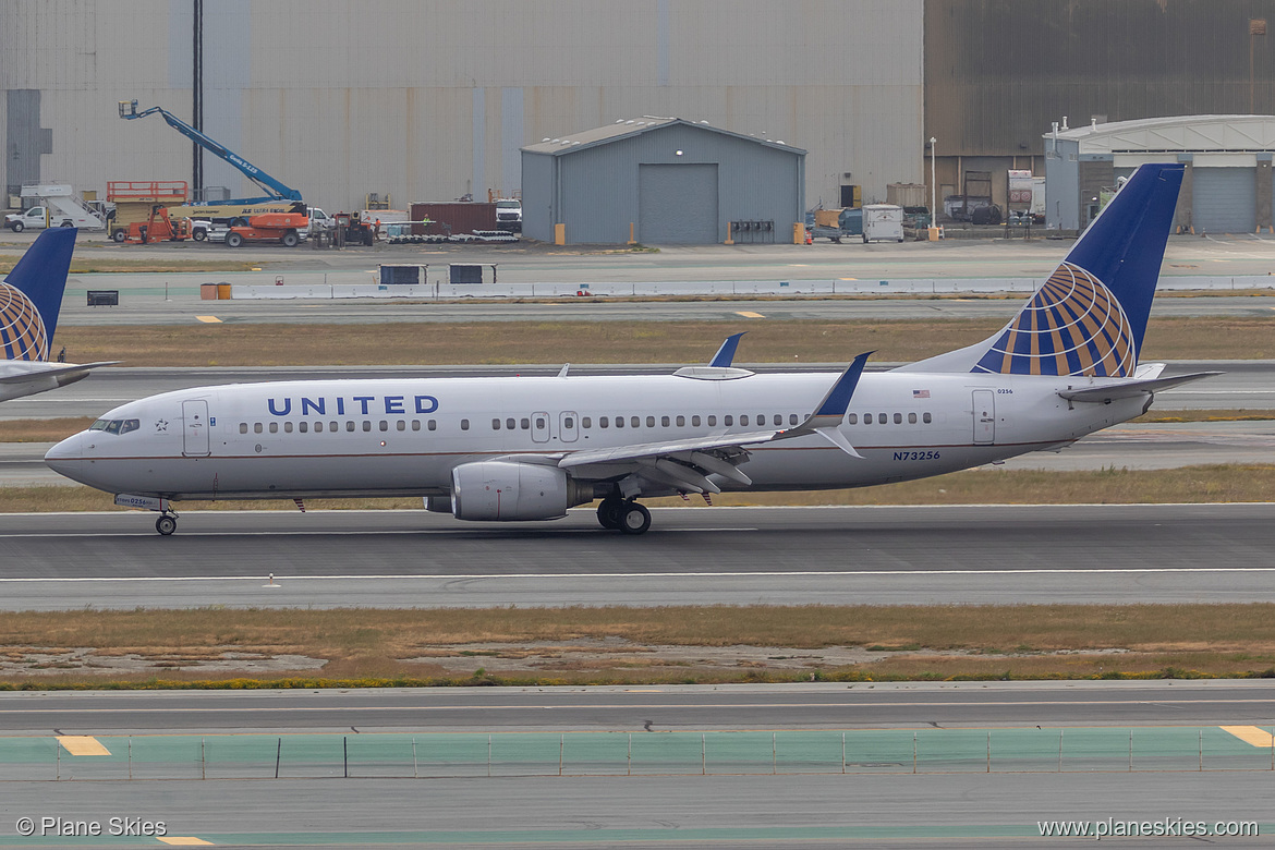United Airlines Boeing 737-800 N73256 at San Francisco International Airport (KSFO/SFO) United Airlines Boeing 737-800 N73256 at San Francisco International Airport (KSFO/SFO)