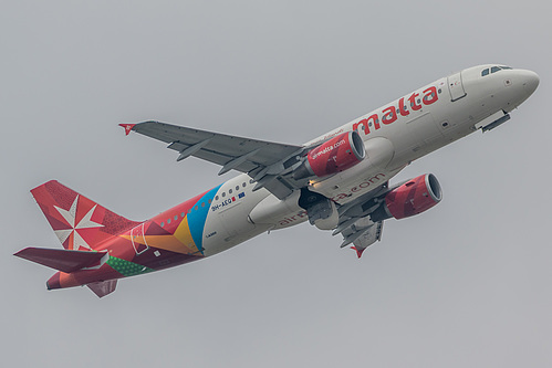 Air Malta Airbus A320-200 9H-AEQ at London Heathrow Airport (EGLL/LHR)