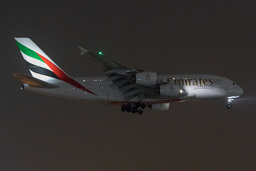 Emirates Airbus A380-800 A6-EDF at London Heathrow Airport (EGLL/LHR)