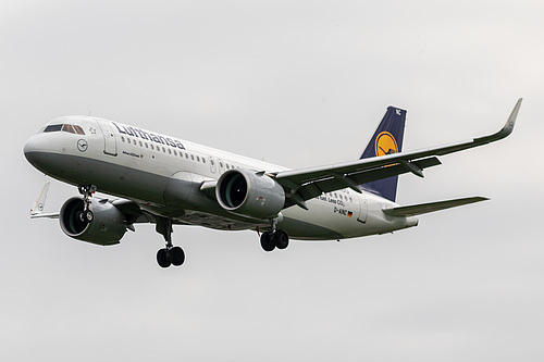 Lufthansa Airbus A320neo D-AINC at London Heathrow Airport (EGLL/LHR)