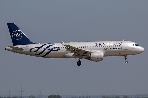 Air France Airbus A320-200 F-GKXS at London Heathrow Airport (EGLL/LHR)