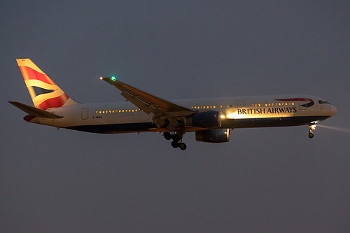British Airways Boeing 767-300ER G-BNWA at London Heathrow Airport (EGLL/LHR) British Airways Boeing 767-300ER G-BNWA at London Heathrow Airport (EGLL/LHR)