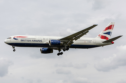 British Airways Boeing 767-300ER G-BNWB at London Heathrow Airport (EGLL/LHR) British Airways Boeing 767-300ER G-BNWB at London Heathrow Airport (EGLL/LHR)