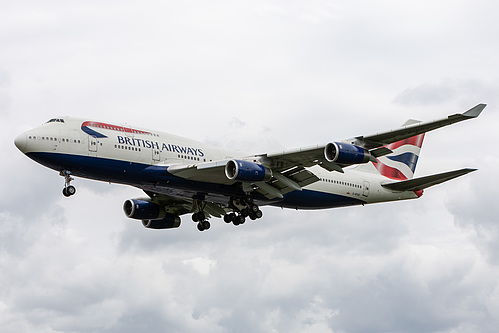 British Airways Boeing 747-400 G-BYGD at London Heathrow Airport (EGLL/LHR) British Airways Boeing 747-400 G-BYGD at London Heathrow Airport (EGLL/LHR)