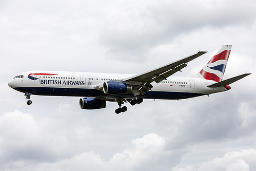 British Airways Boeing 767-300ER G-BZHC at London Heathrow Airport (EGLL/LHR) British Airways Boeing 767-300ER G-BZHC at London Heathrow Airport (EGLL/LHR)