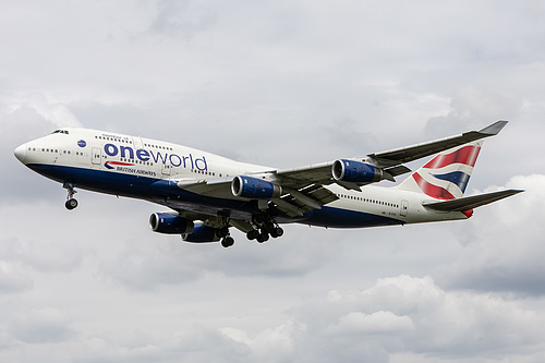 British Airways Boeing 747-400 G-CIVL at London Heathrow Airport (EGLL/LHR)