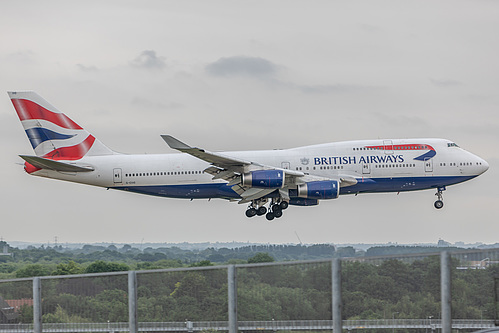 British Airways Boeing 747-400 G-CIVO at London Heathrow Airport (EGLL/LHR) British Airways Boeing 747-400 G-CIVO at London Heathrow Airport (EGLL/LHR)