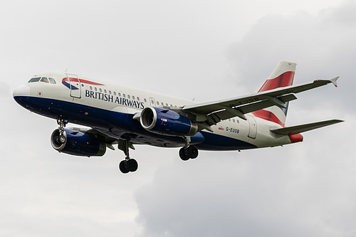 British Airways Airbus A319-100 G-EUOB at London Heathrow Airport (EGLL/LHR)