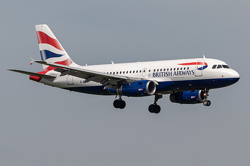 British Airways Airbus A319-100 G-EUOH at London Heathrow Airport (EGLL/LHR)