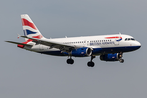 British Airways Airbus A319-100 G-EUOH at London Heathrow Airport (EGLL/LHR) British Airways Airbus A319-100 G-EUOH at London Heathrow Airport (EGLL/LHR)