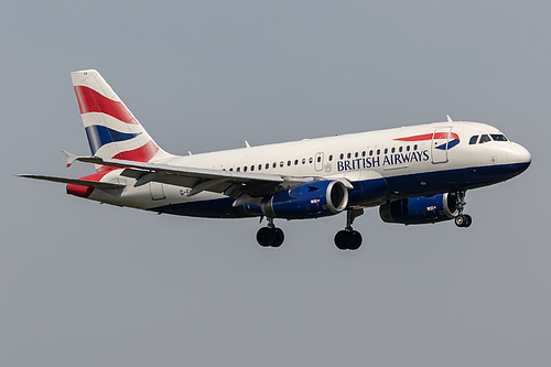 British Airways Airbus A319-100 G-EUPB at London Heathrow Airport (EGLL/LHR) British Airways Airbus A319-100 G-EUPB at London Heathrow Airport (EGLL/LHR)