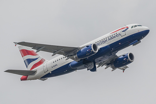 British Airways Airbus A319-100 G-EUPG at London Heathrow Airport (EGLL/LHR) British Airways Airbus A319-100 G-EUPG at London Heathrow Airport (EGLL/LHR)