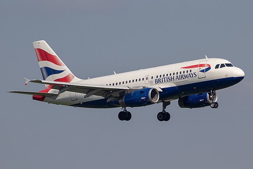 British Airways Airbus A319-100 G-EUPK at London Heathrow Airport (EGLL/LHR)