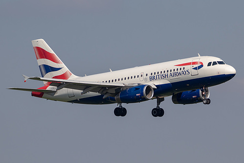 British Airways Airbus A319-100 G-EUPK at London Heathrow Airport (EGLL/LHR) British Airways Airbus A319-100 G-EUPK at London Heathrow Airport (EGLL/LHR)