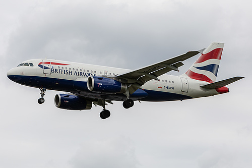British Airways Airbus A319-100 G-EUPM at London Heathrow Airport (EGLL/LHR) British Airways Airbus A319-100 G-EUPM at London Heathrow Airport (EGLL/LHR)