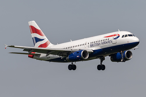 British Airways Airbus A319-100 G-EUPO at London Heathrow Airport (EGLL/LHR)
